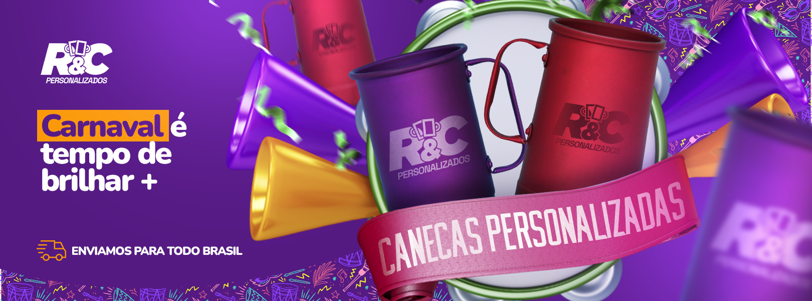 Canecas de Alumínio Brindes Personalizadas