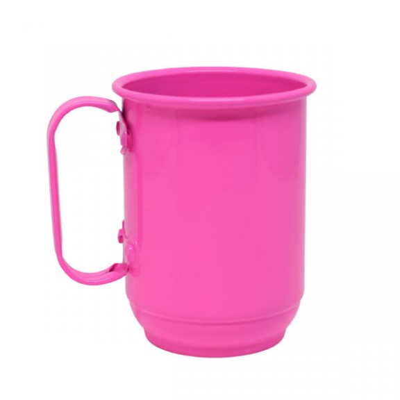 Caneca de Alumínio 300ml - Com pintura eletrostática