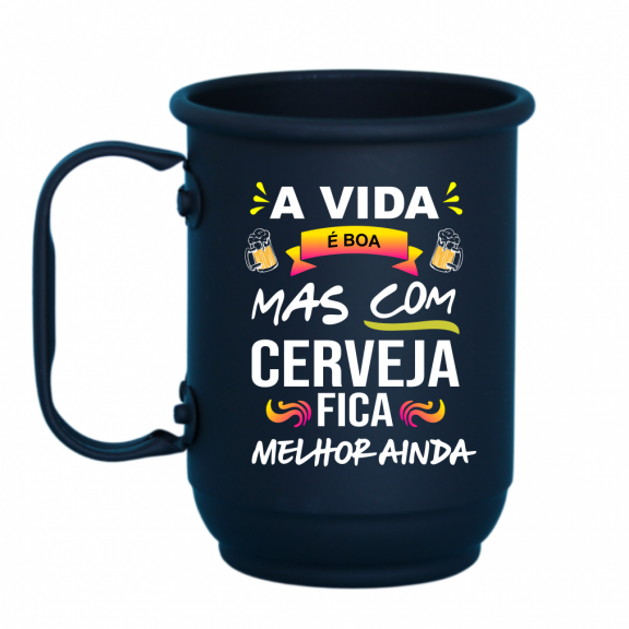 Caneca de Alumínio 300ml - Personalizada