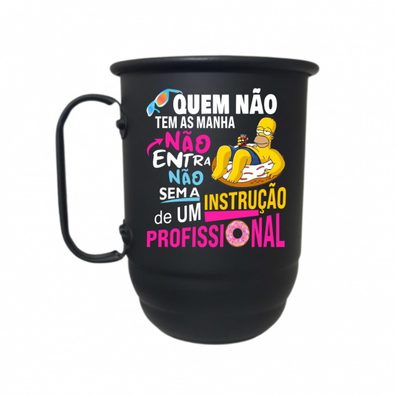 Caneca de Alumínio 500ml - Personalizada