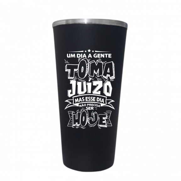 Copo Eco Revestido em Alumínio Personalizado - 500ml